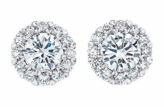 Natural Diamond Earrings - Aranya Diamonds